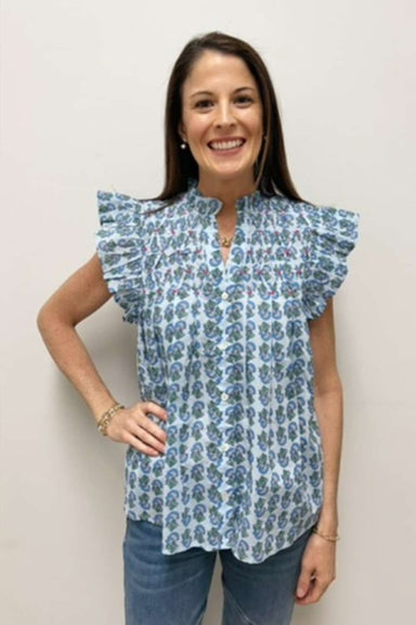 THML Patterned Short Sleeve - THML Clothing