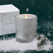 Thymes Flocked Poured Candle - Frasier Fir - Thymes