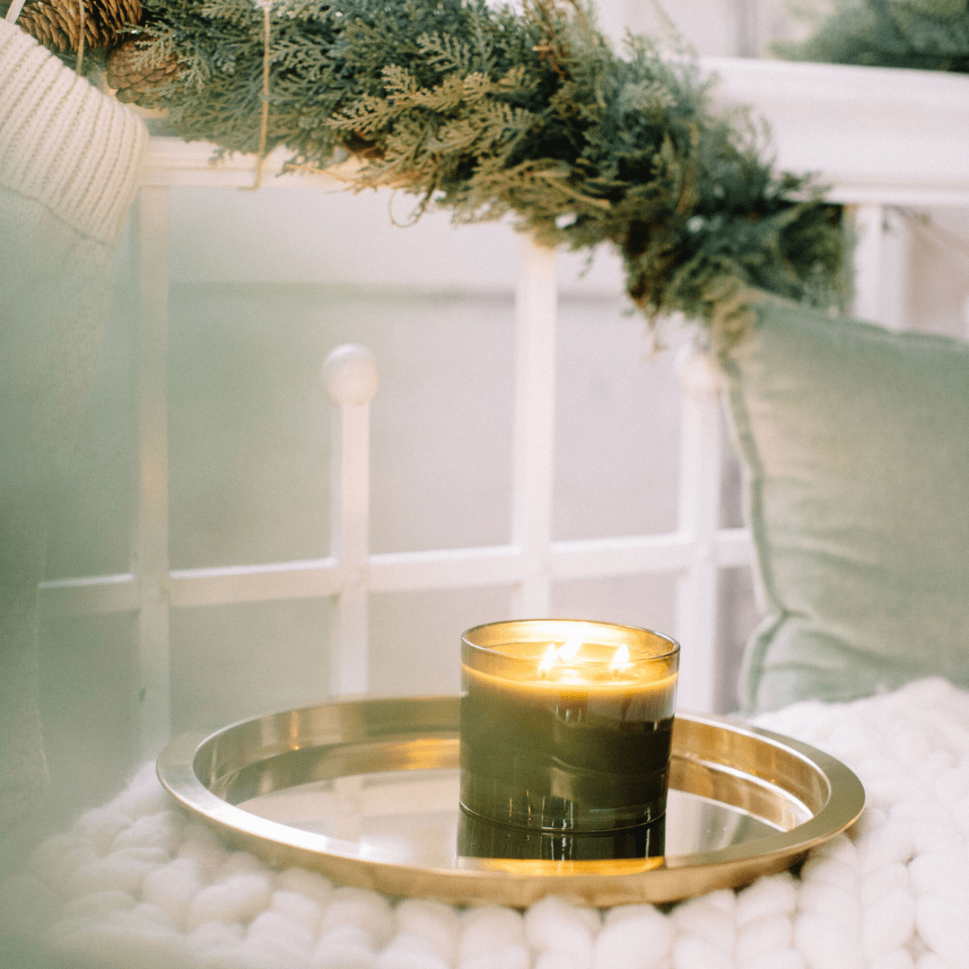Thymes Frasier Fir Green 3 - Wick Candle - Thymes