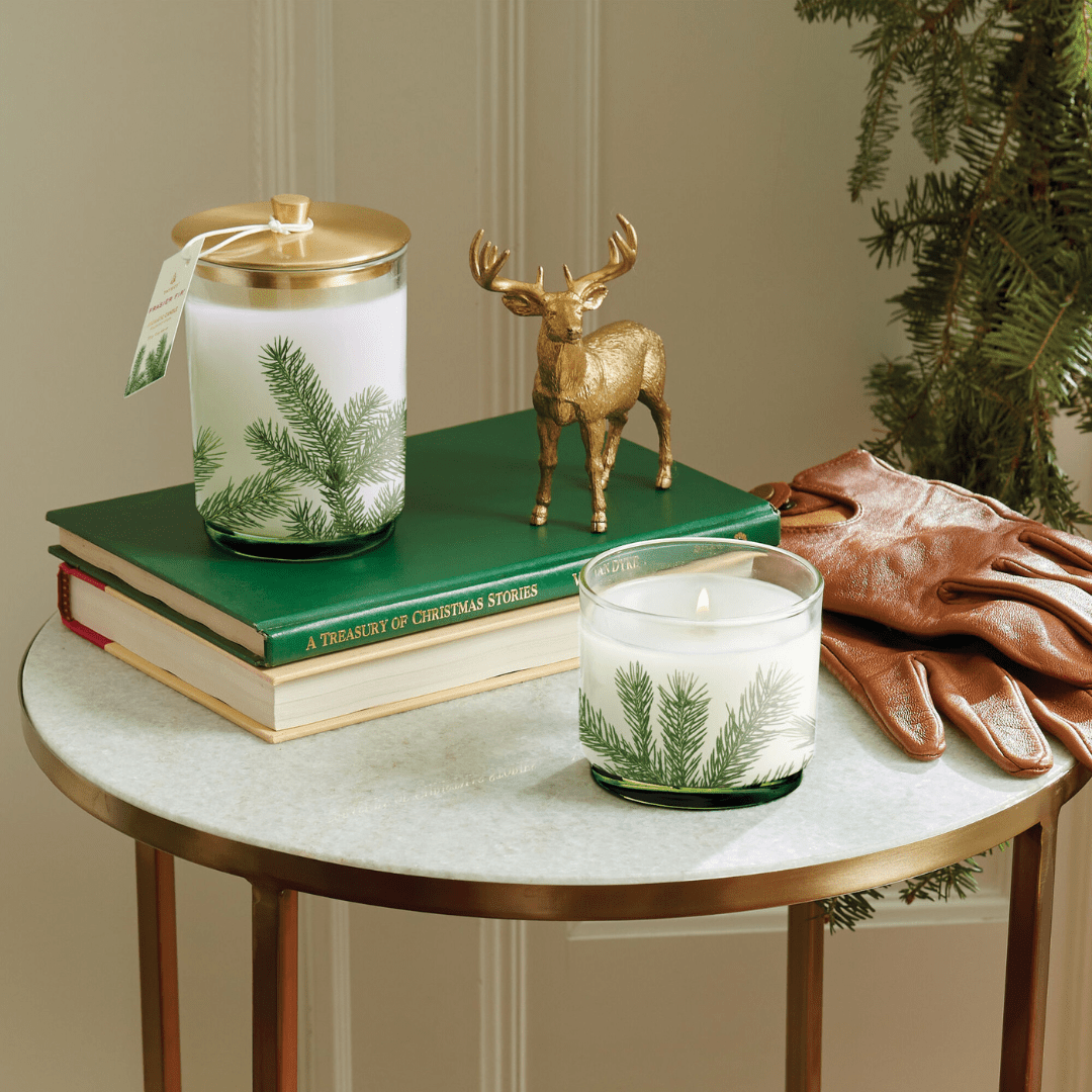 Thymes Frasier Fir Heritage Medium Pine Needle Luminary - Thymes