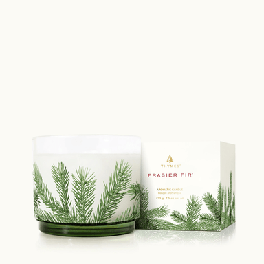 Thymes Frasier Fir Heritage Small Pine Needle Luminary Candle - Thymes