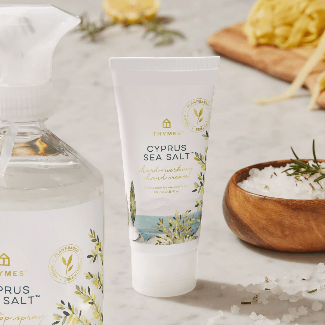 Thymes Hard - Working Hand Cream - Cyprus Sea Salt - Thymes