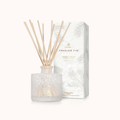 Thymes Petite Reed Diffuser - Flocked - Thymes