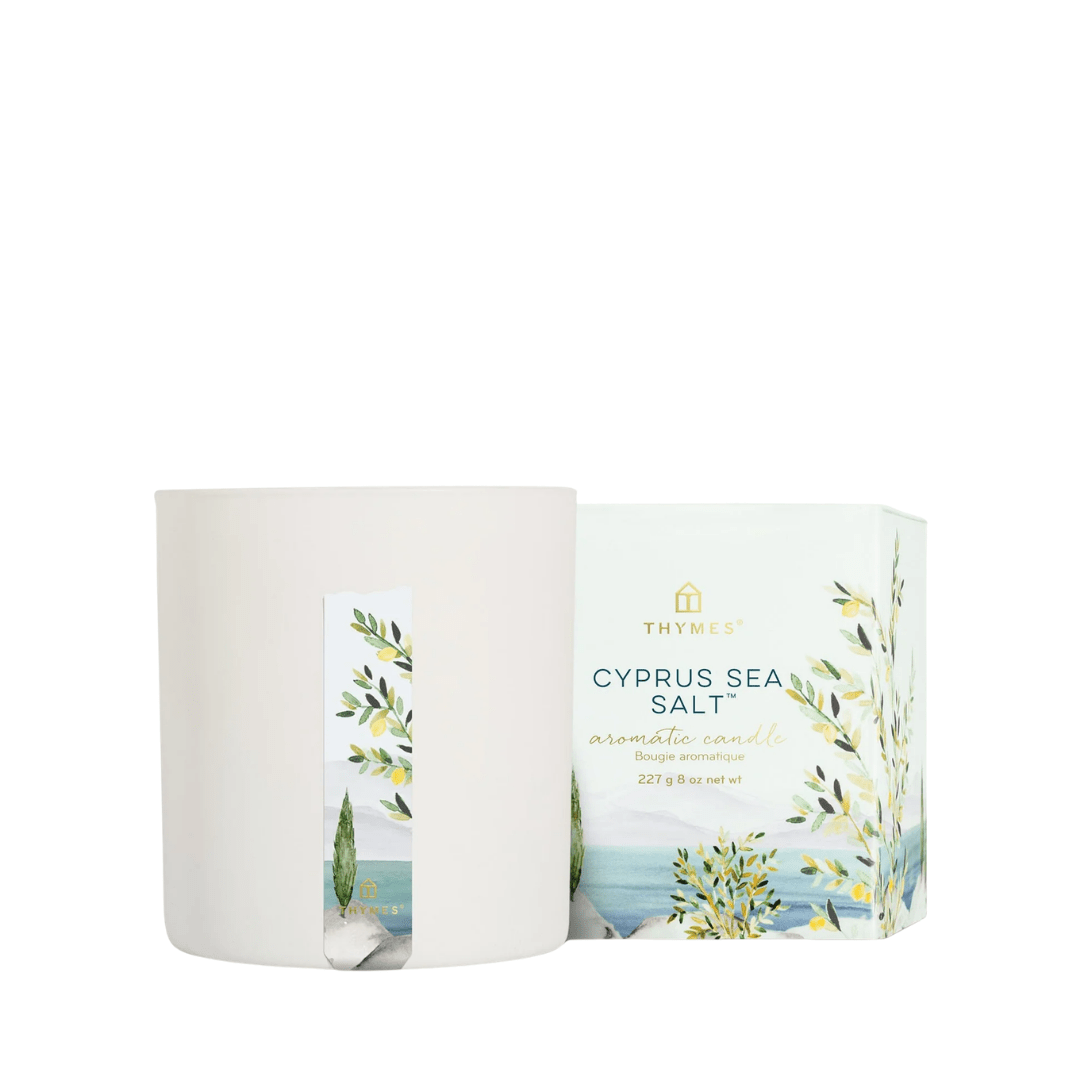 Thymes Poured Candle - Cyprus Sea Salt - Thymes