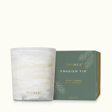 Thymes Tidings Boxed Candle 13oz In Frasier Fir - Thymes
