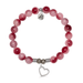 T.Jazelle Beautiful Soul Charm Bracelet - Cherry Jade - T. Jazelle
