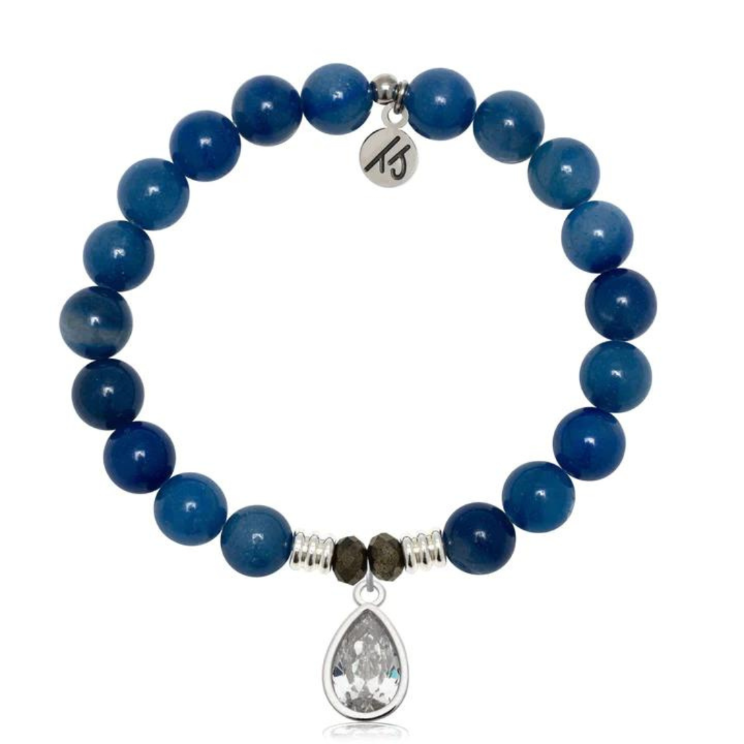T. Jazelle Inner Beauty Charm Bracelet - Blue Aventurine