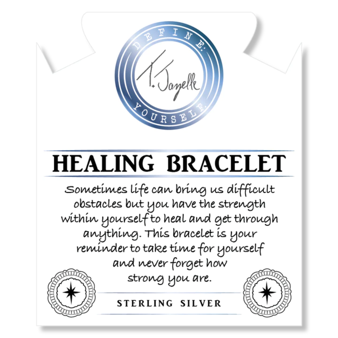 T. Jazelle Healing Charm Bracelet - Blue Calcite
