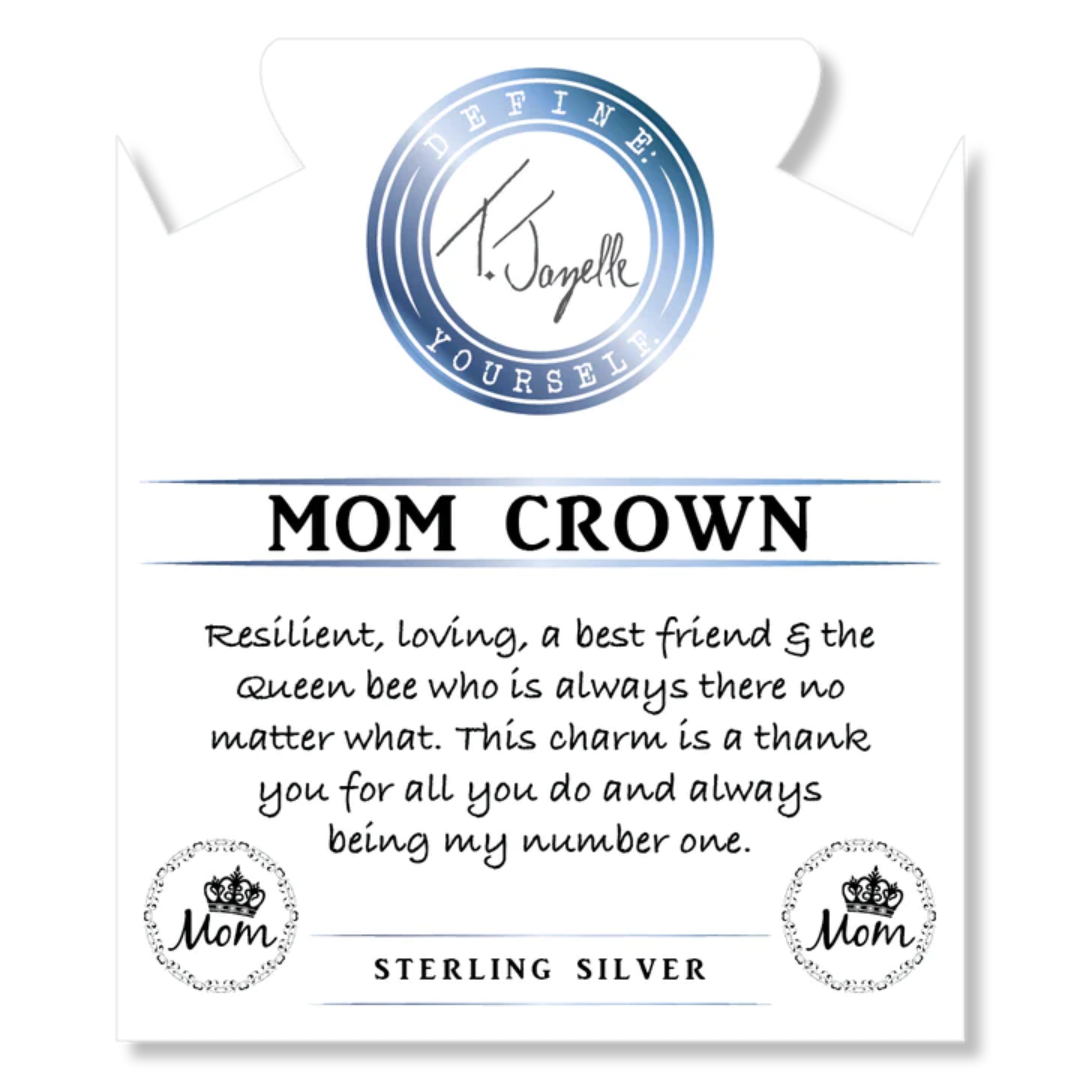 T. Jazelle Mom Crown Charm Bracelet - Super 7