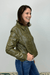 Tribal Button Front Faux Leather Jacket - Olive Leaf - Tribal Sportswear