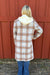 Tribal Car Coat With Removable Hood Fooler In Cream - Tribal Sportswear