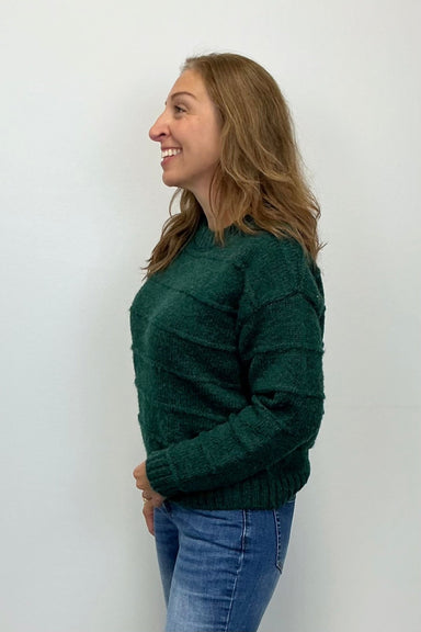 Tribal Crew Neck Sweater - Opal Green - Tribal Sportswear