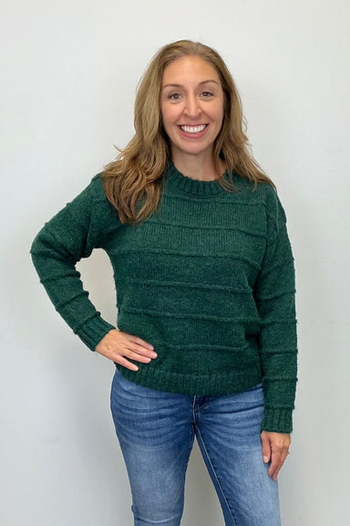 Tribal Crew Neck Sweater - Opal Green - Tribal Sportswear