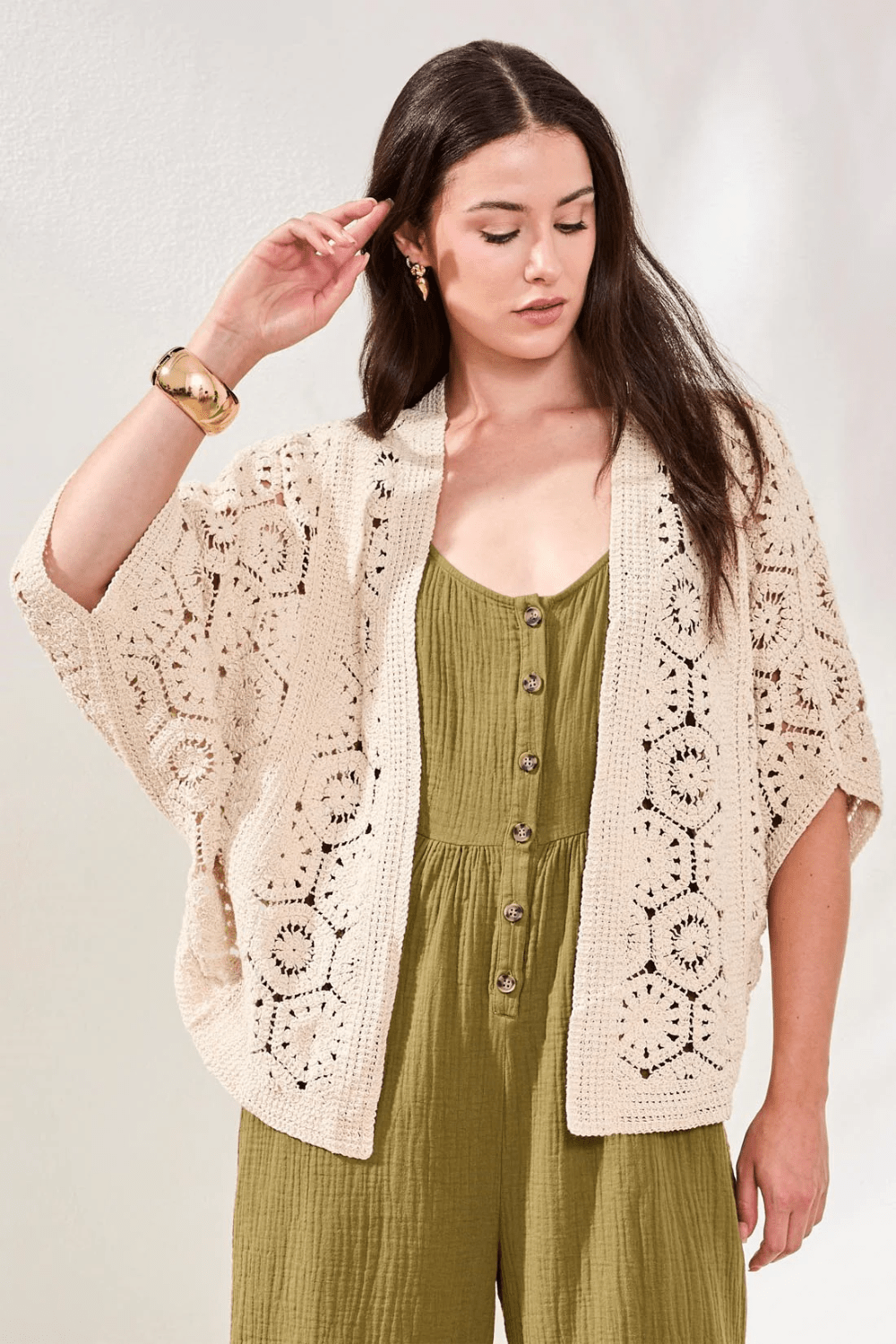 Tribal Crochet Cardigan - Tribal Sportswear