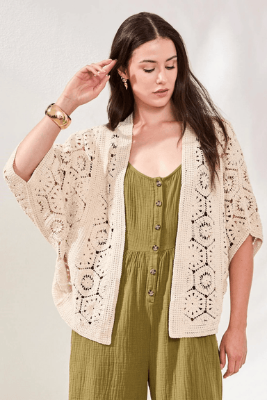 Tribal Crochet Cardigan - Tribal Sportswear