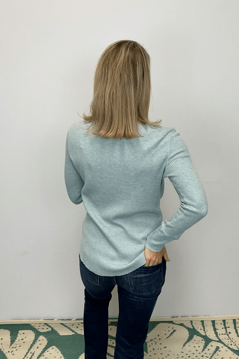 Tribal Henley Top with Buttons - Silverpine - Tribal Sportswear