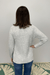 Tribal Mock Neck Tunic Sweater with Side Slits - Cream - Tribal Sportswear