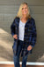 Tribal Notch Collar Jacket In Electric Blue - Tribal Sportswear