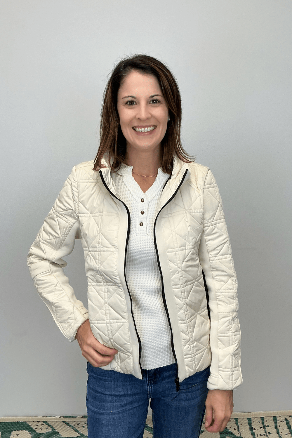 Tribal Puffer with Removable Hood - Moonstone - Tribal Sportswear