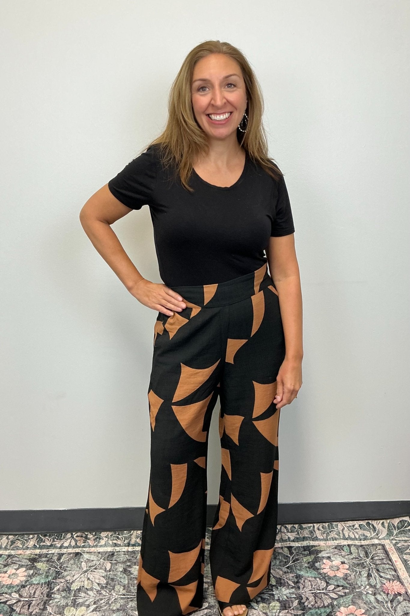 Tribal Pull On Pant with Smocked Back - Bran - Tribal Sportswear