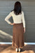 Tribal Pull on Pleated Skirt- Hickory - Tribal Sportswear