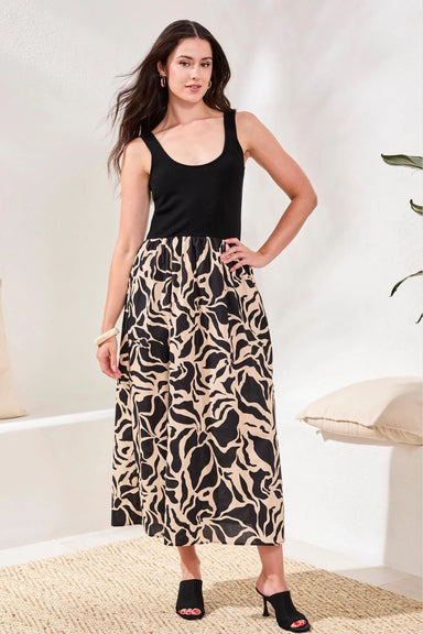 Tribal Sleeveless Twofer Dress - Tribal Sportswear