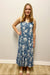 Tribal Sportswear Maxi Dress with Bottom Frill - Tribal Sportswear