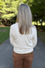 Tribal Sportswear Wear 2 Ways Top Cardi In Cream - Tribal Sportswear