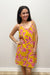 Tribal Twin Print Dress with Back Smocking & Pockets - Daffodil - Tribal Sportswear