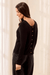 Tribal Wear Two Ways Top/Cardi- Black - Tribal Sportswear