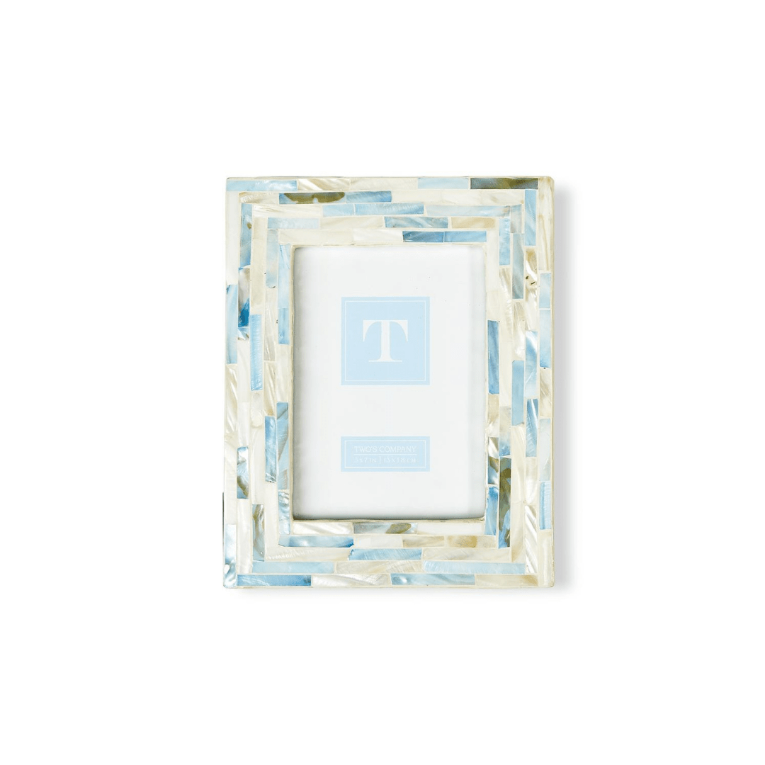 Two's Company Tiled MOP Frame - Two's Company