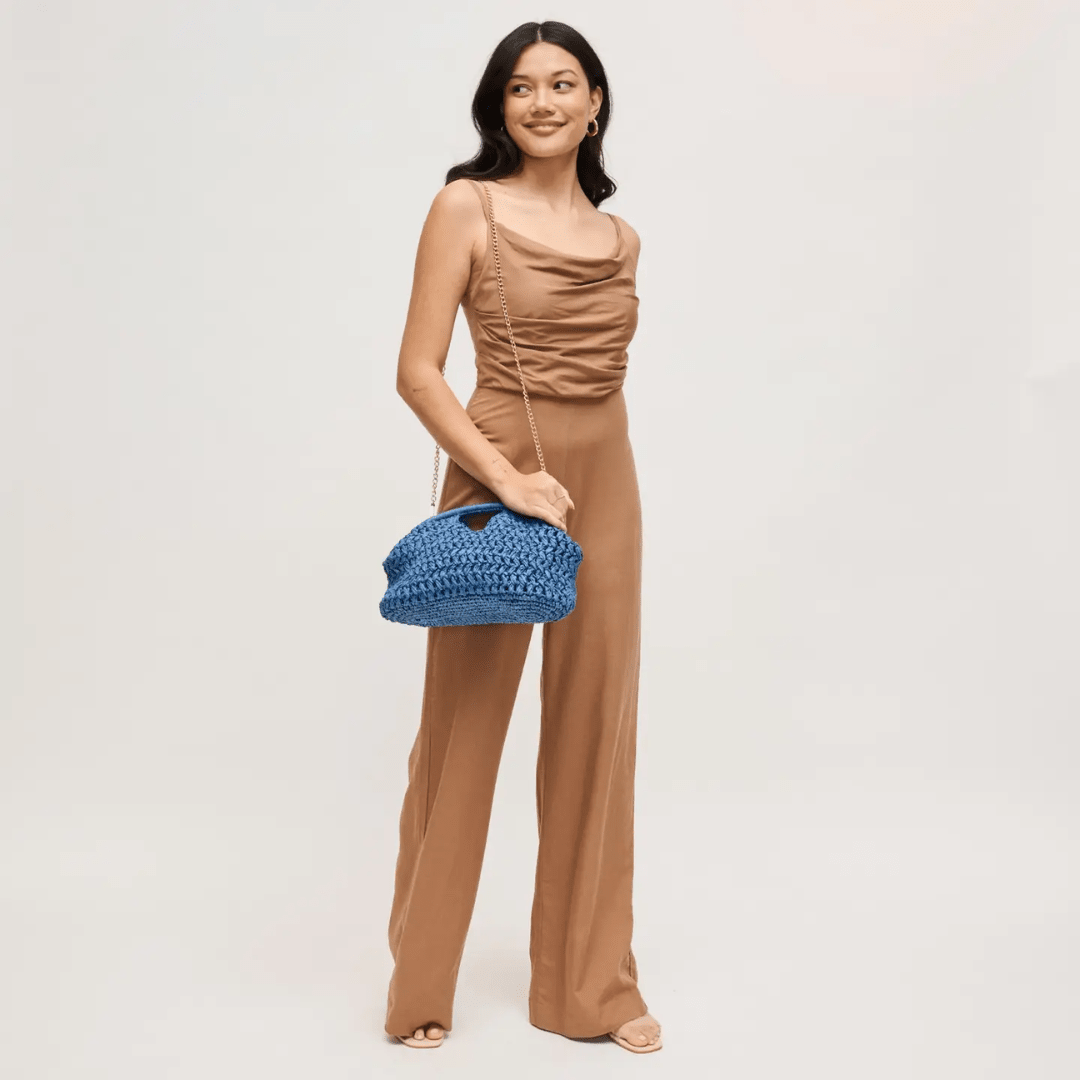 Urban Expressions Abigail Crossbody - Denim - Urban Expressions