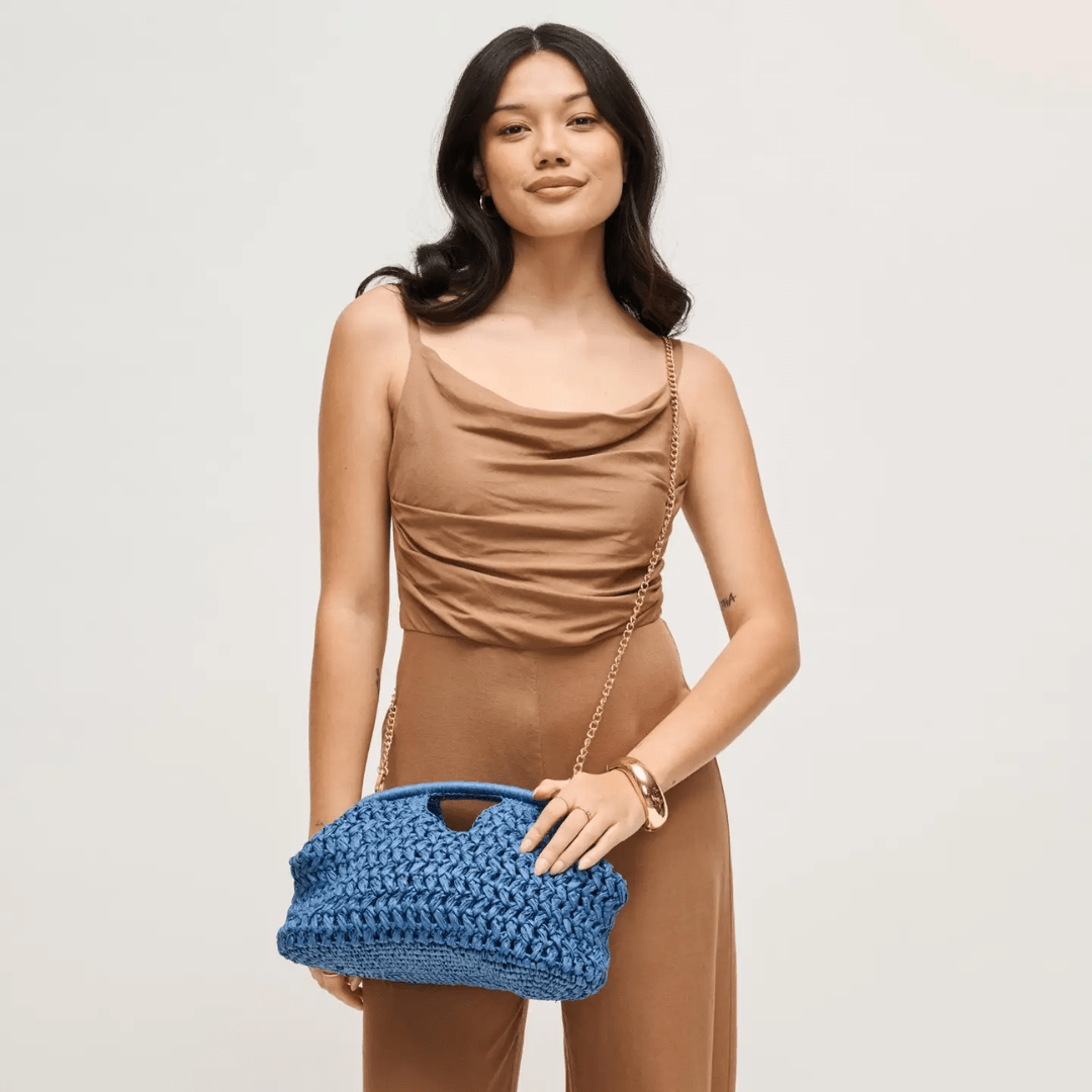 Urban Expressions Abigail Crossbody - Denim - Urban Expressions