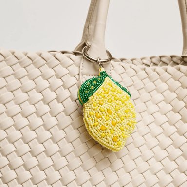 Urban Expressions Fruity Keychain Charm - Lemon - Urban Expressions