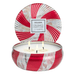 Voluspa 3 Wick Tin Candle - Crushed Candy Cane - Voluspa