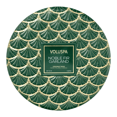 Voluspa 3 Wick Tin Candle - Noble Fir - Voluspa