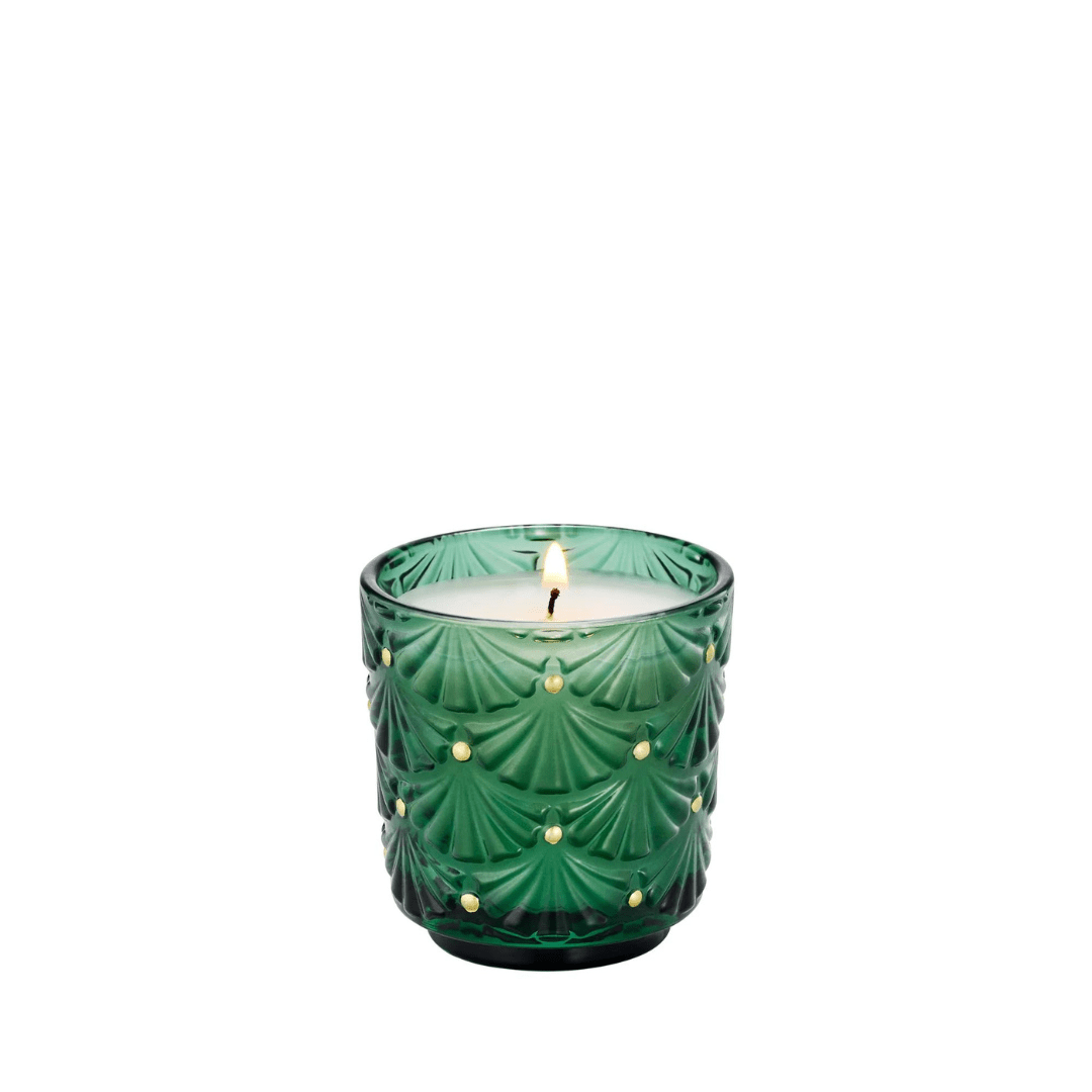 Voluspa Boxed Pedestal Candle - Noble Fir Garland - Voluspa