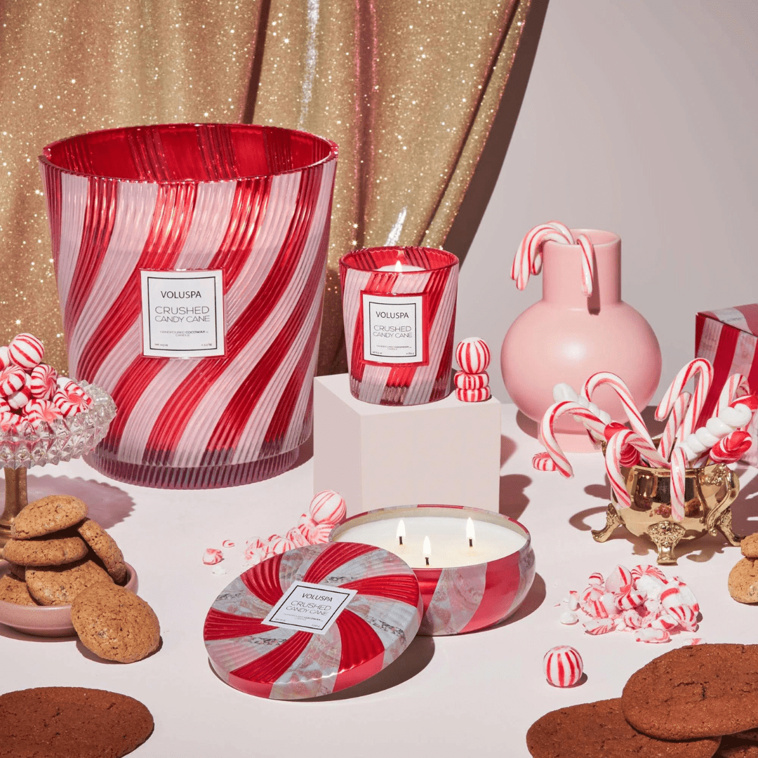 Voluspa Classic Candle - Crushed Candy Cane - Voluspa