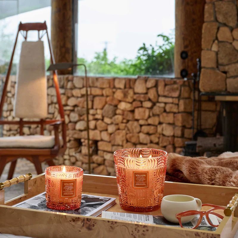 Voluspa Luxe Classic Candle - Spiced Pumpkin Latte - Voluspa