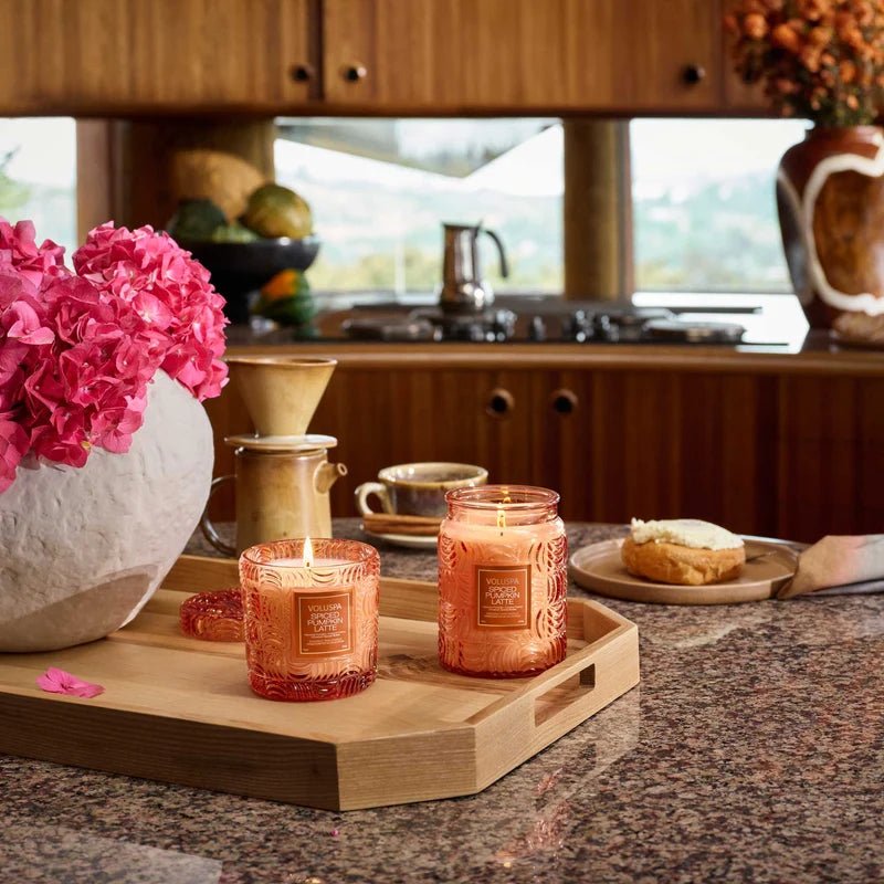 Voluspa Luxe Classic Candle - Spiced Pumpkin Latte - Voluspa