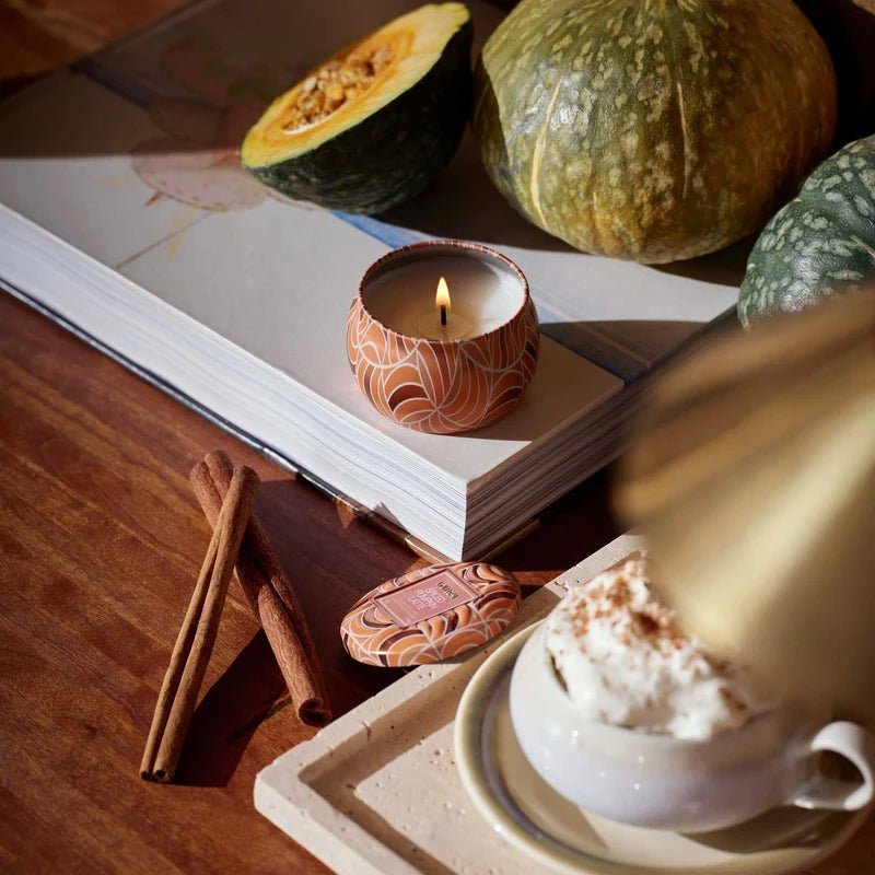 Voluspa Mini Tin - Spiced Pumpkin Latte - Voluspa