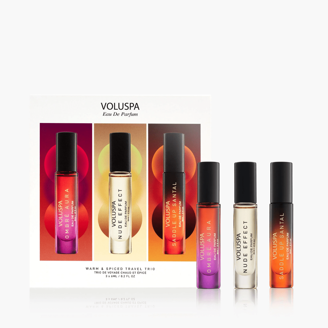 Voluspa Travel Trio - Warm And Spiced - Voluspa