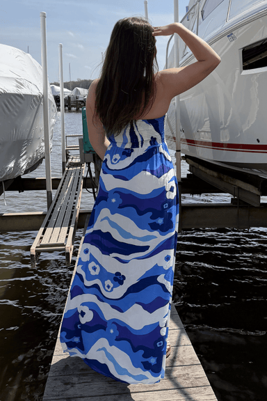 Walker & Wade Byron Bay Dress - Blue Cloud - Walker and Wade