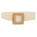 Walker & Wade Rattan Square Belt - Walker and Wade