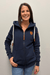 Wanakome Hera Full-Zip Hoodie Oxford Blue - Wanakome