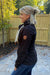Wanakome Hestia Zip Cowl Neck Sweatshirt - Black - Wanakome