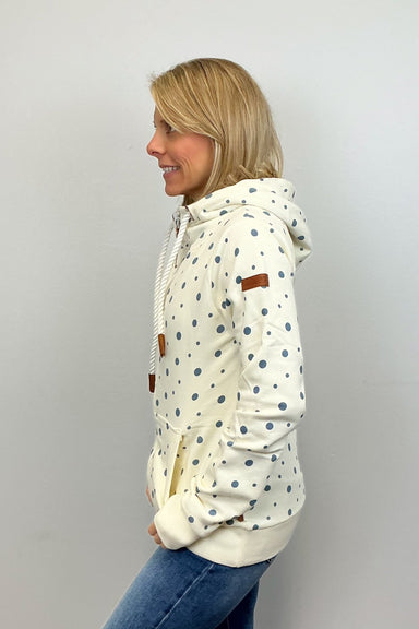 Wanakome Jayne Polka Dot Print Hoodie - Wanakome
