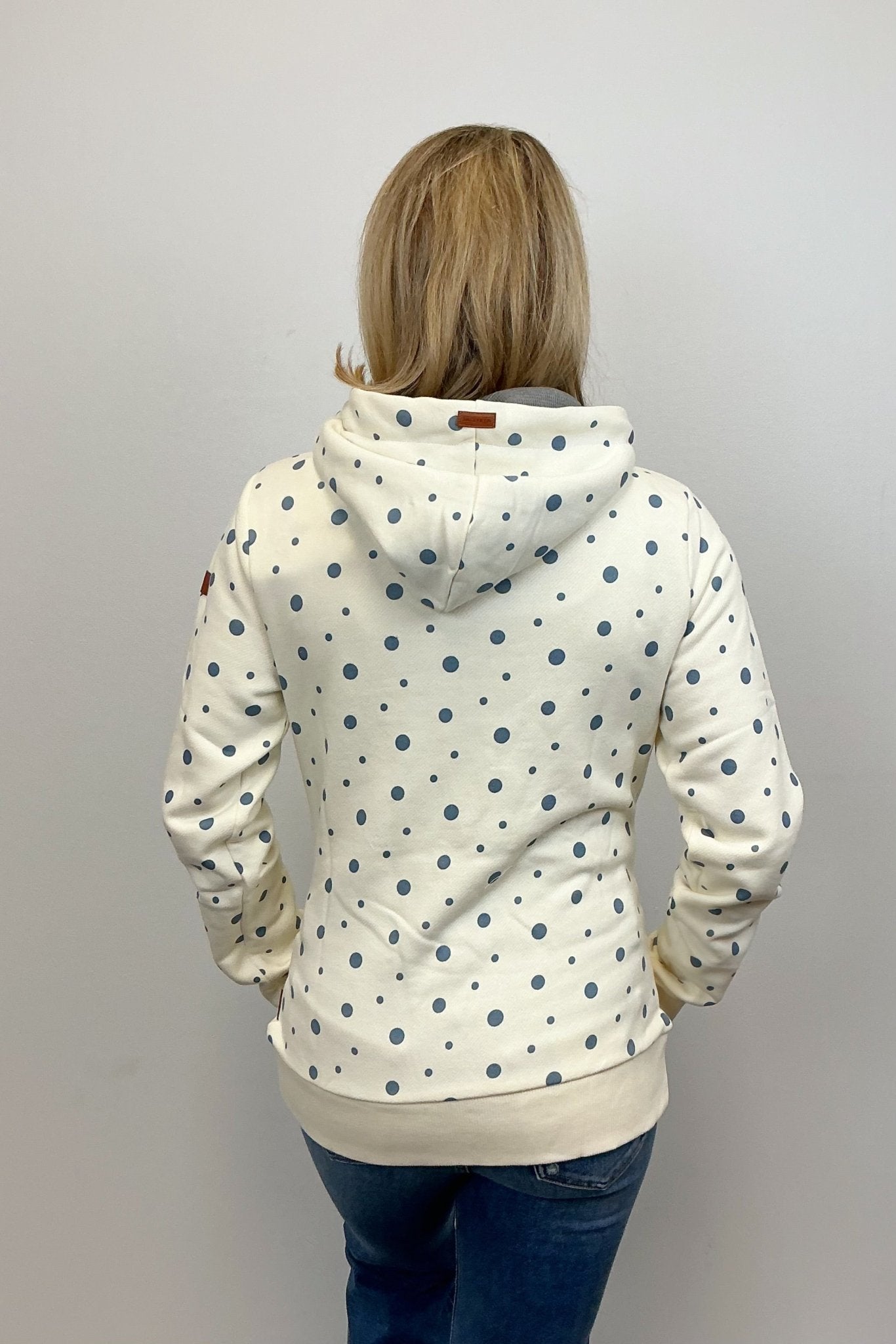 Wanakome Jayne Polka Dot Print Hoodie - Wanakome