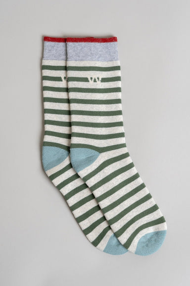 Wanakome Trailblock Socks - Military Stripe Mix - Wanakome