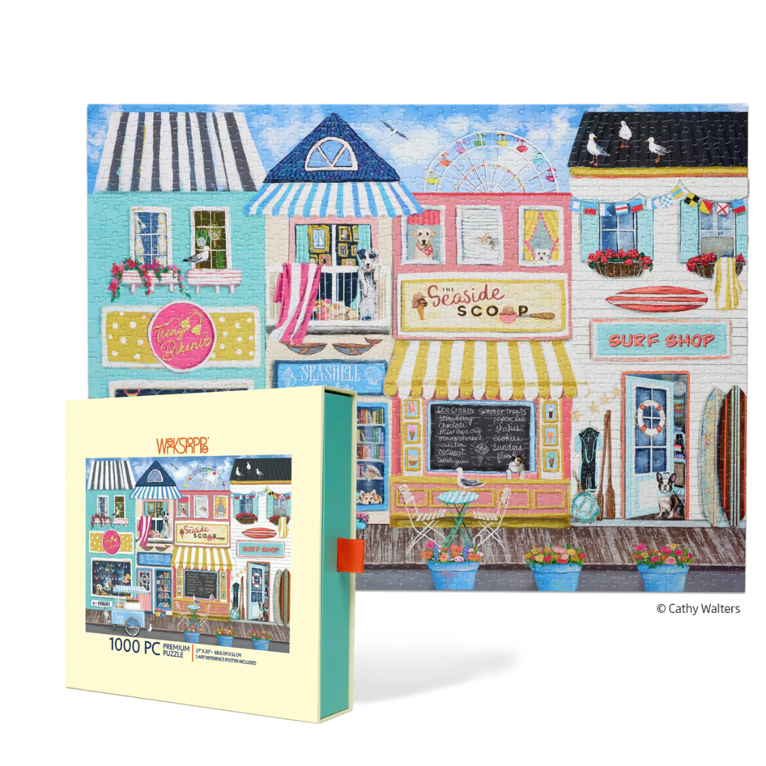 WerkShoppe Beach Boardwalk - Jigsaw Puzzle - WerkShoppe